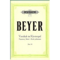 BEYER ؛ کتاب مقدماتی در فراگیری اجرای پیانو
